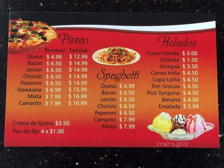 Star chigua's pizza - Hialeah, FL menu_pic
