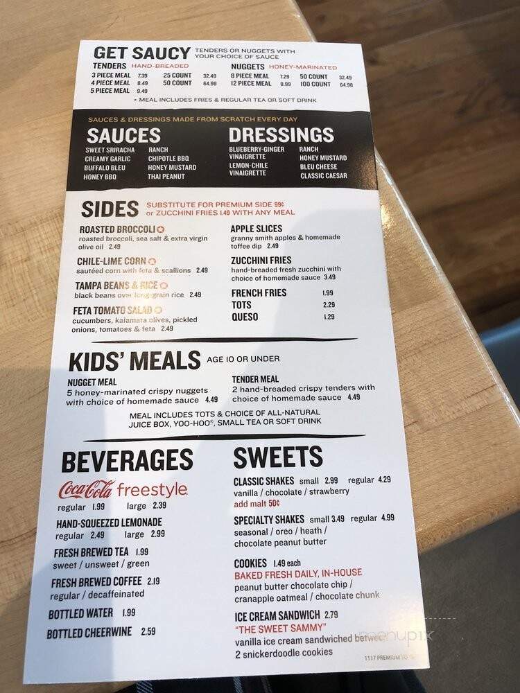 PDQ - Pinellas Park, FL menu_pic