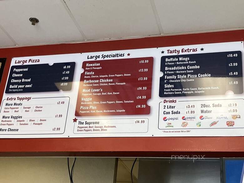 Fast 5 Pizza - Riverside, CA menu_pic