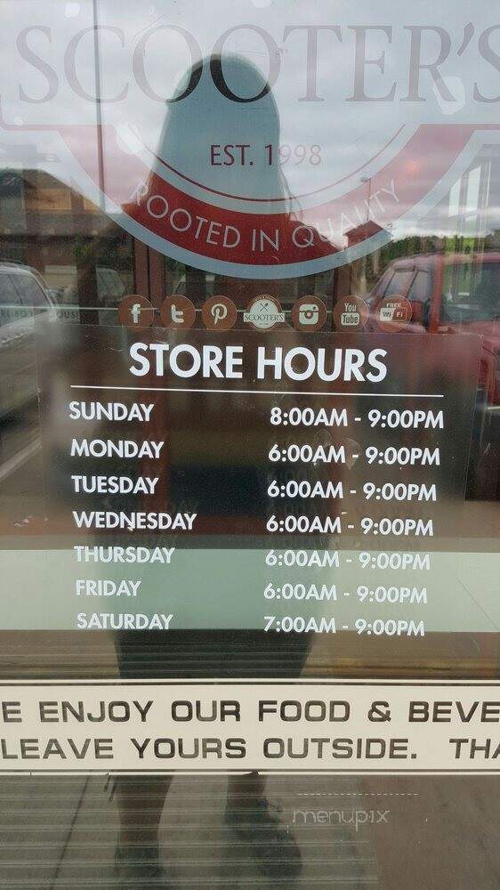 Scooter's Coffee - Cedar Rapids, IA menu_pic