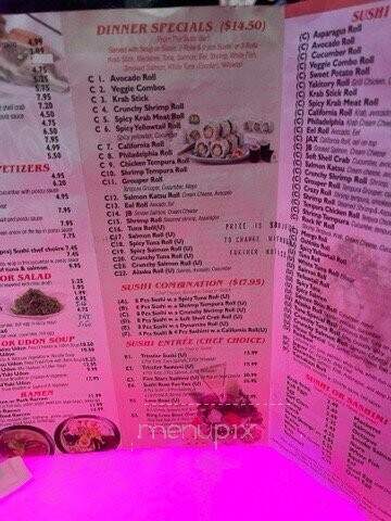 Hokkaido - Jacksonville, FL menu_pic