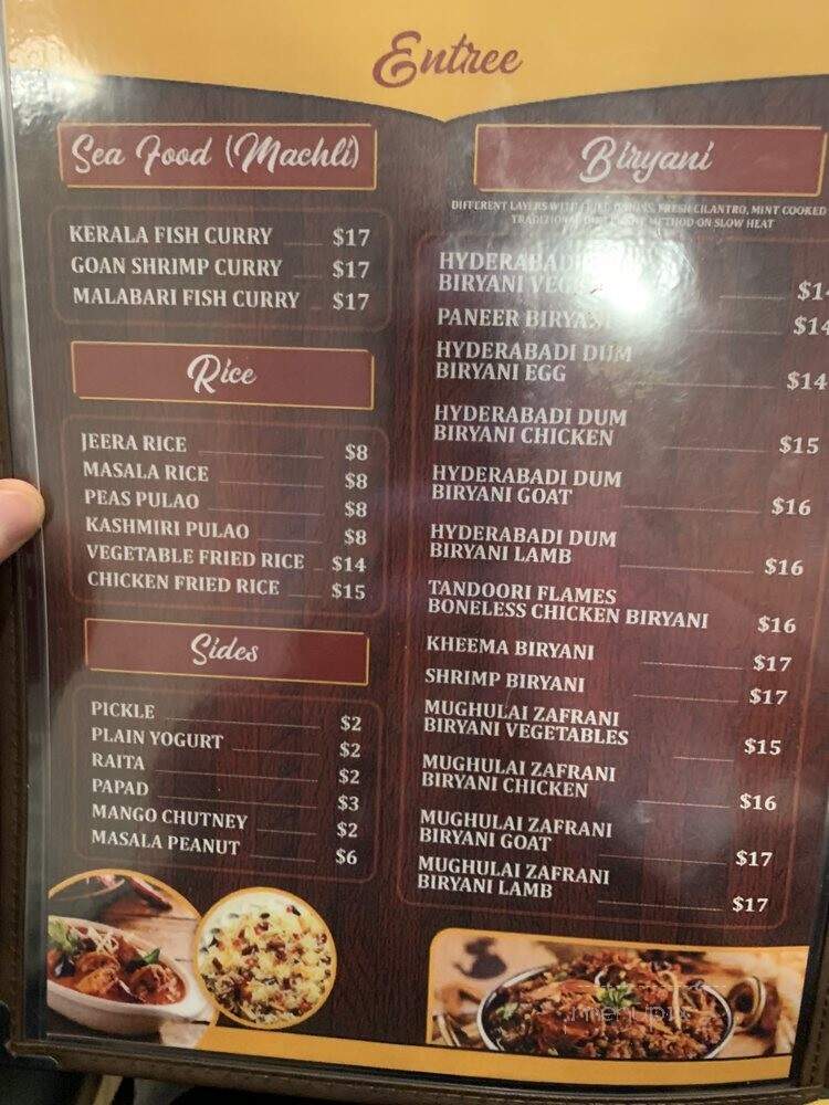 Tandoori Flames - Parsippany, NJ menu_pic