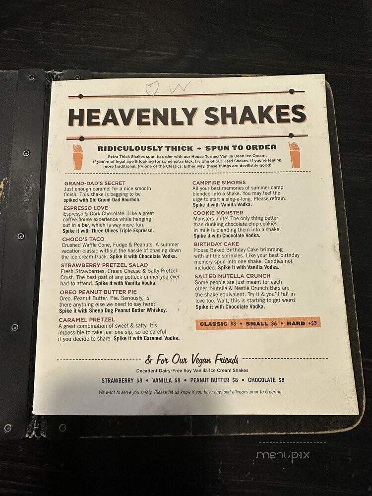 Burgatory - Pittsburgh, PA menu_pic