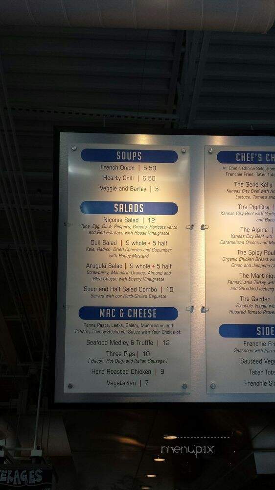 Frenchie Fresh - Cincinnati, OH menu_pic