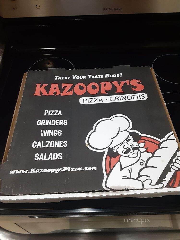 Kazoopy's Pizza & Grinders - Kalamazoo, MI menu_pic