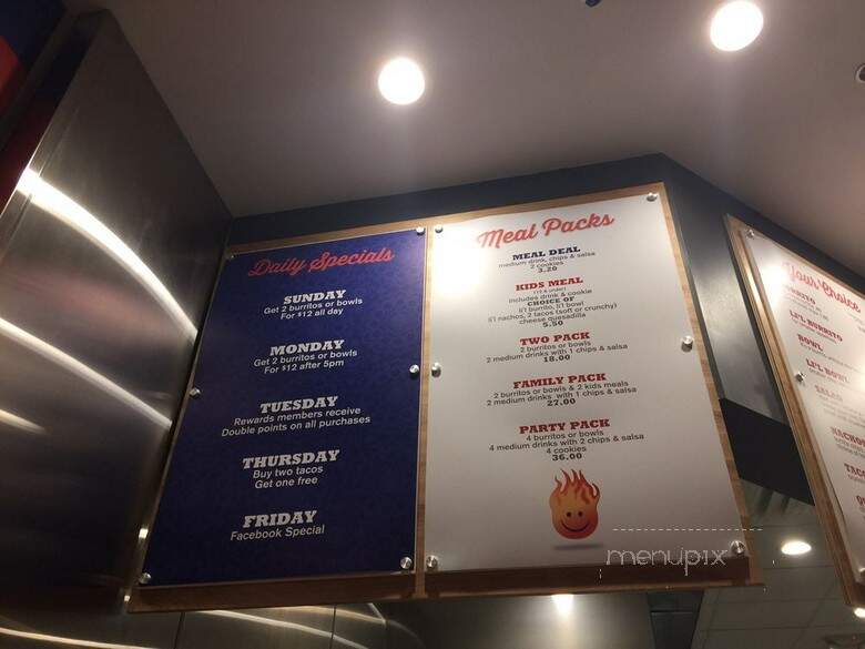 Hot Head Burrito - Strongsville, OH menu_pic