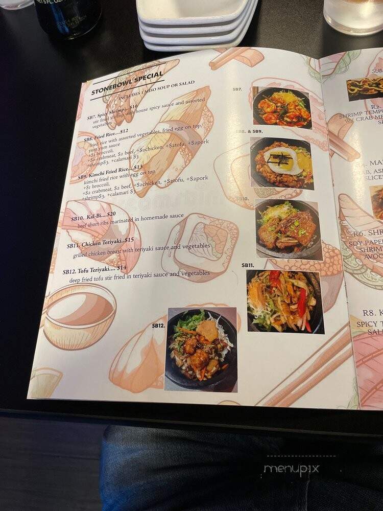 3501 Seoul - Cincinnati, OH menu_pic