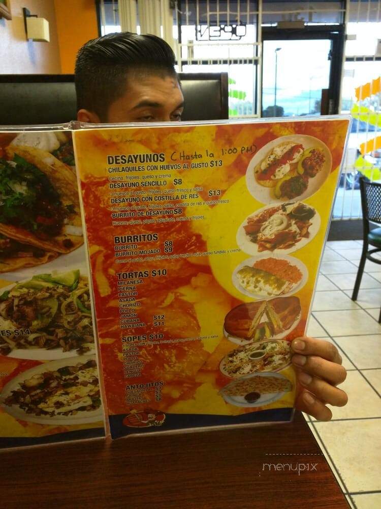 Taqueria El Pastorcito - Las Vegas, NV menu_pic