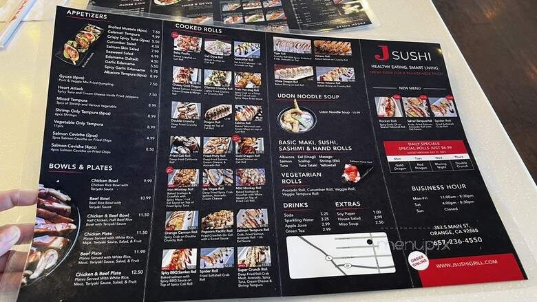 J Sushi - Orange, CA menu_pic