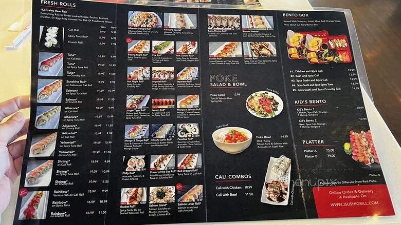 J Sushi - Orange, CA menu_pic
