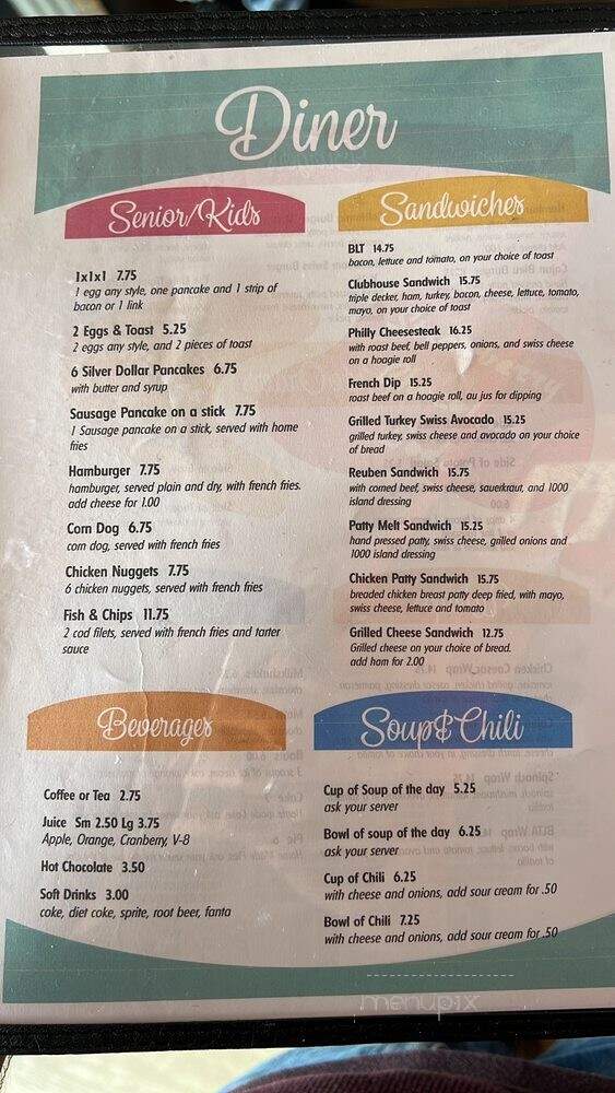 Little Dipper Diner - Anchorage, AK menu_pic