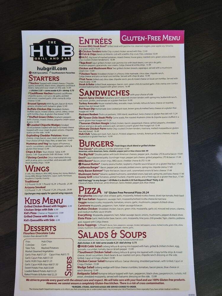 The Hub Grill and Bar - Mesa, AZ