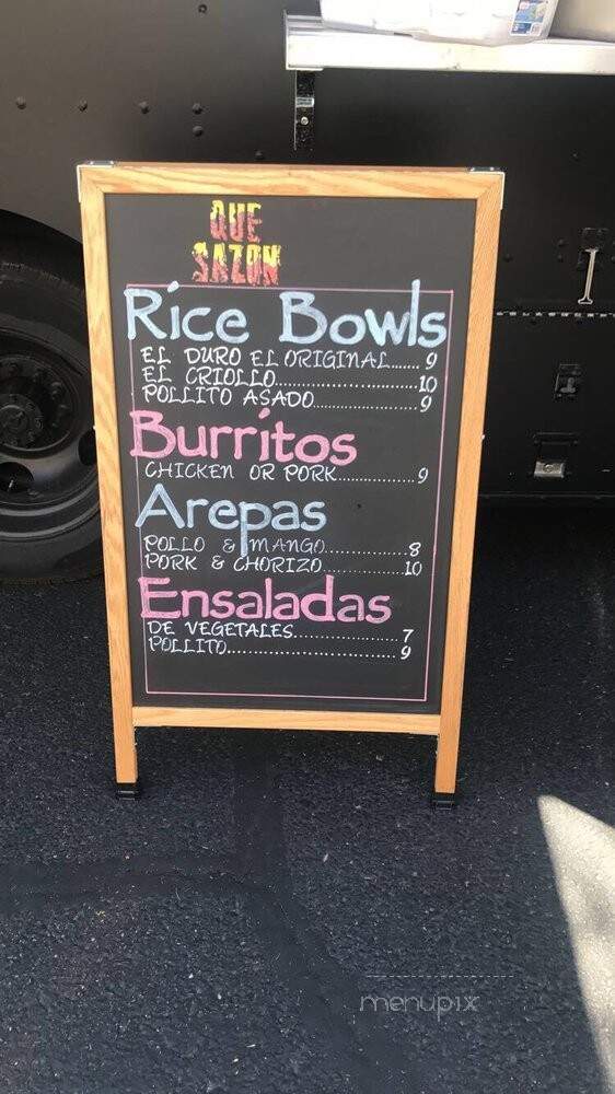 Que Sazon Food Truck - FOUNTAIN HILLS, AZ menu_pic