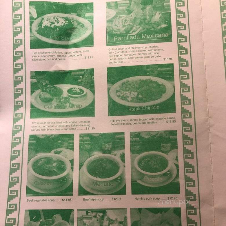 El Molcajete - Rock Hill, SC menu_pic