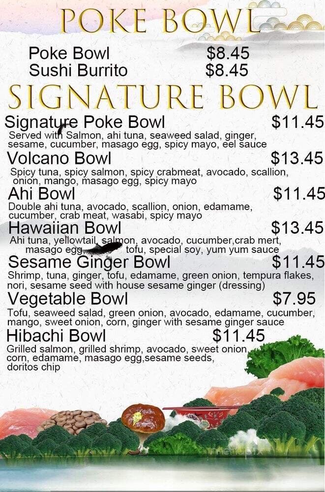 Hibachi Express - Philadelphia, PA menu_pic