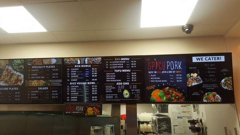 WaBa Grill - Anaheim, CA menu_pic