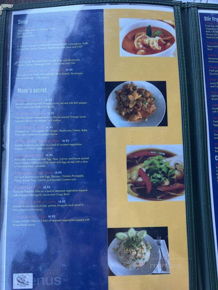 Iron Pan Thai Kitchen - Poway, CA menu_pic