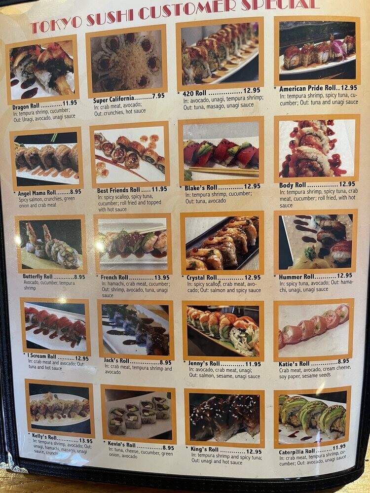 Tokyo & Beijing - Pittsburg, CA menu_pic