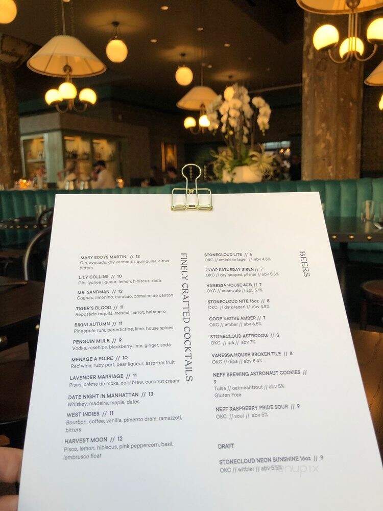Mary Eddy's Kitchen x Lounge - Oklahoma City, OK menu_pic