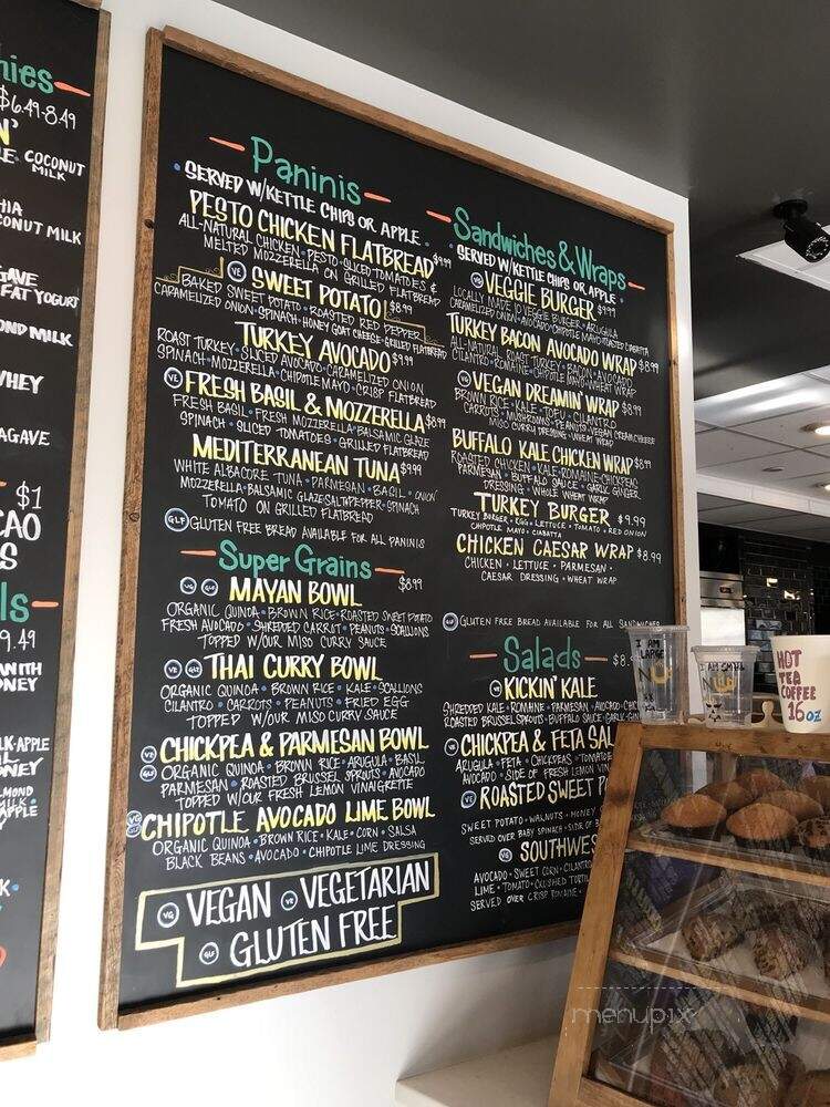 NU Cafe & Juice Bar - Somerville, MA menu_pic