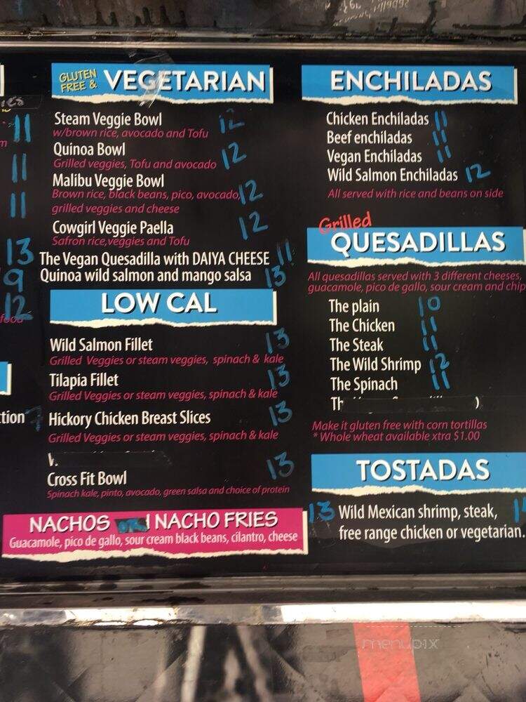 Sabores de Mexico Food Truck - Malibu, CA menu_pic