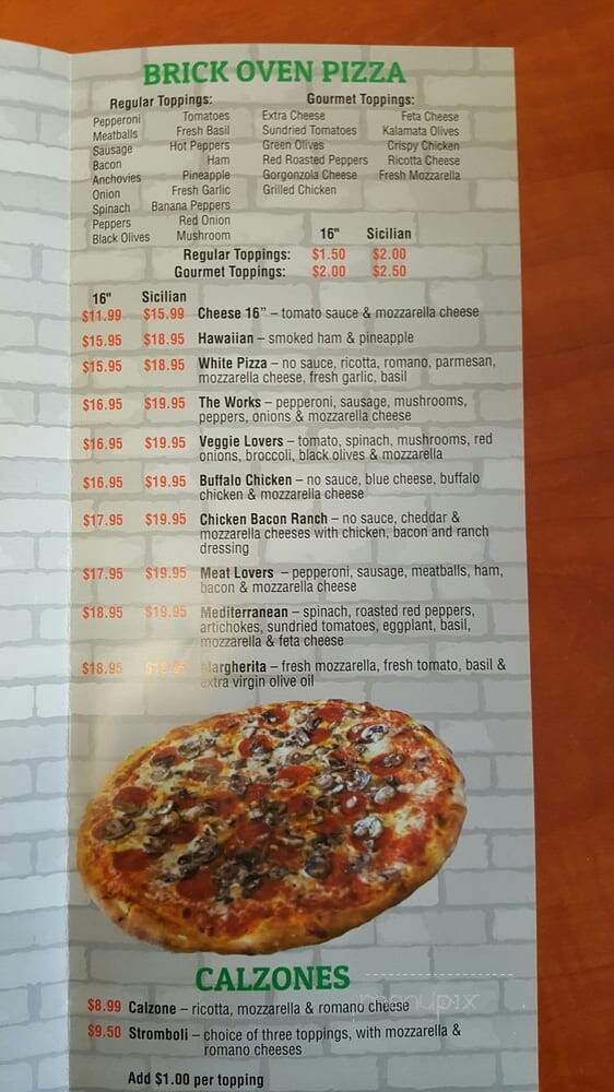 Lake Park Brick Oven Pizza & Pasta - Lake Park, FL menu_pic
