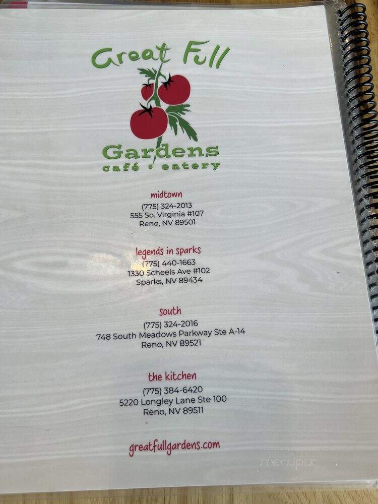 Great Full Gardens - Reno, NV