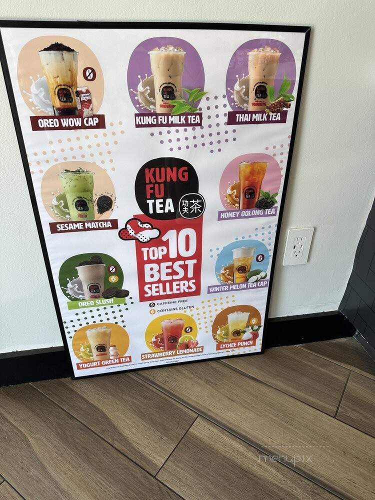 Kung Fu Tea - Westminster, CA menu_pic