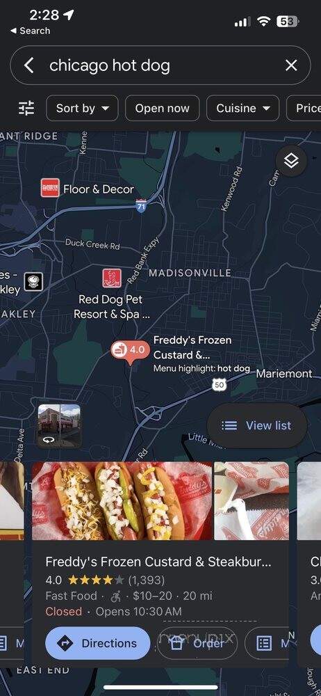 Freddy's Frozen Custard and Steakburgers - Cincinnati, OH