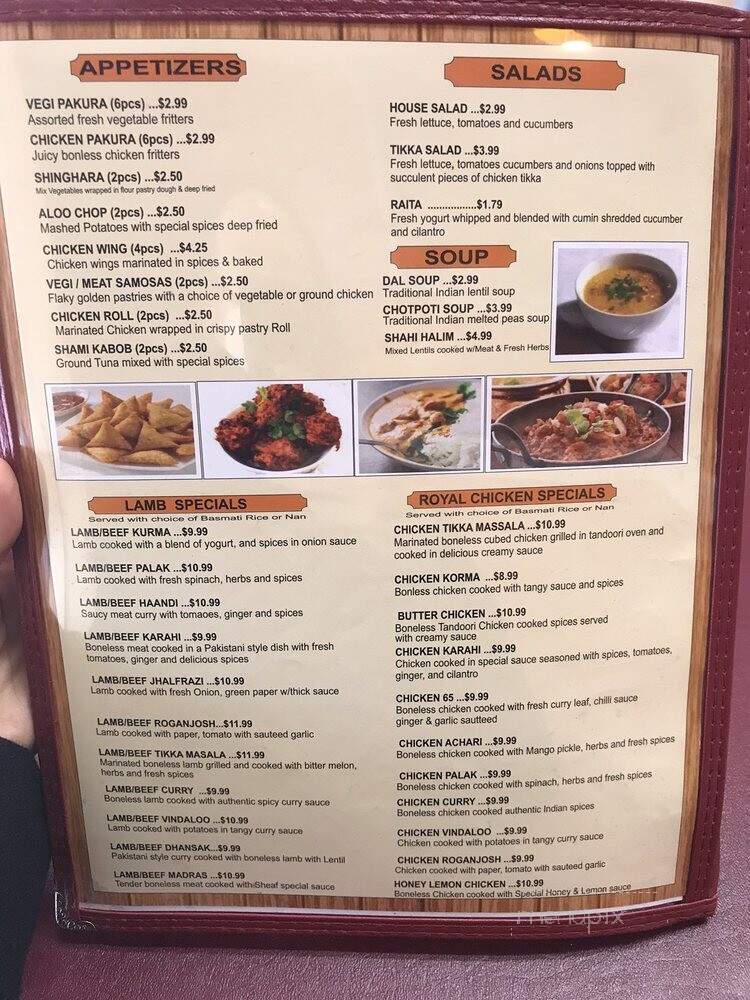 Curry Express - Warren, MI menu_pic
