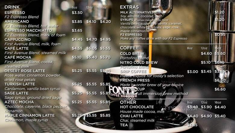 Fonte Coffee Roaster - Bellevue, WA
