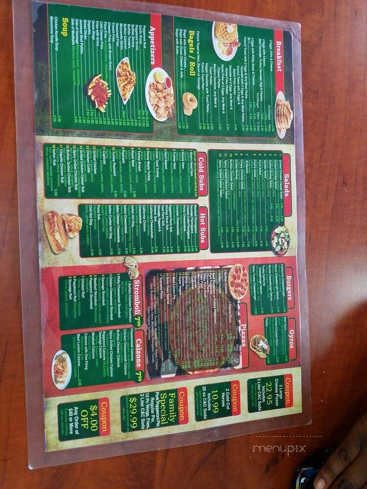 Brick City Deli And Pizza - Newark, NJ menu_pic