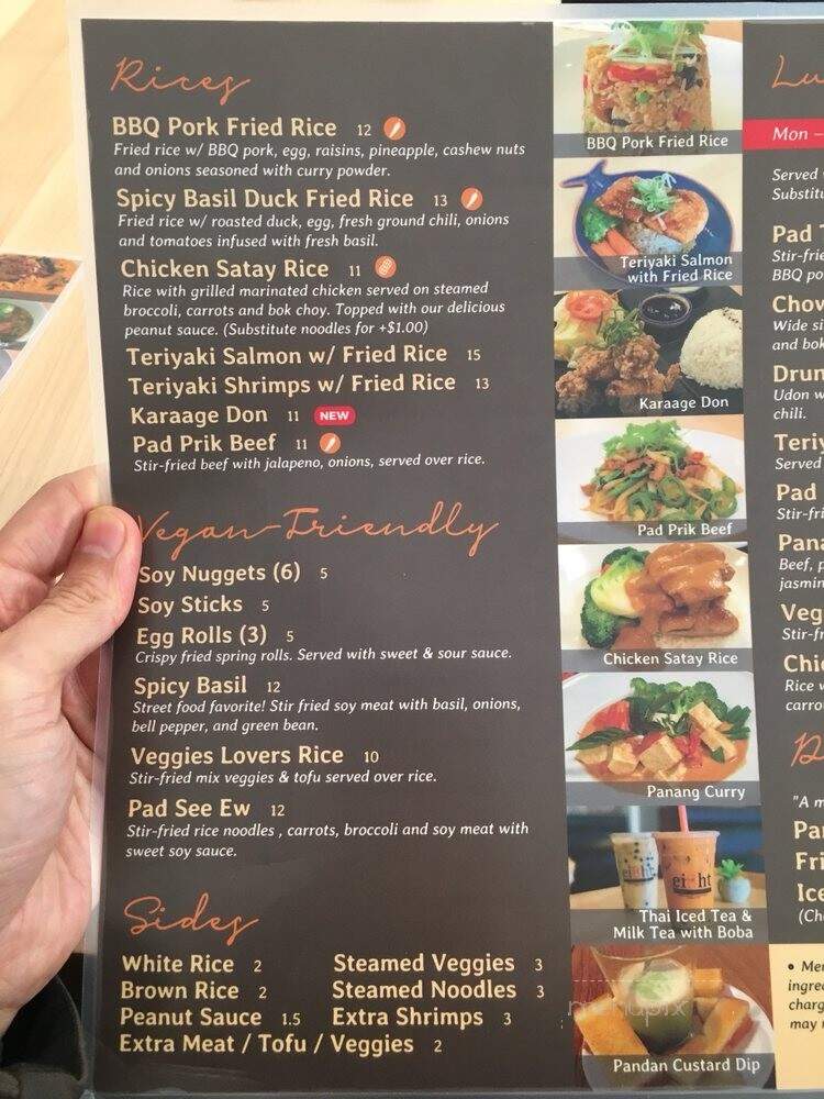 Ei8ht Noodles - Vancouver, WA menu_pic