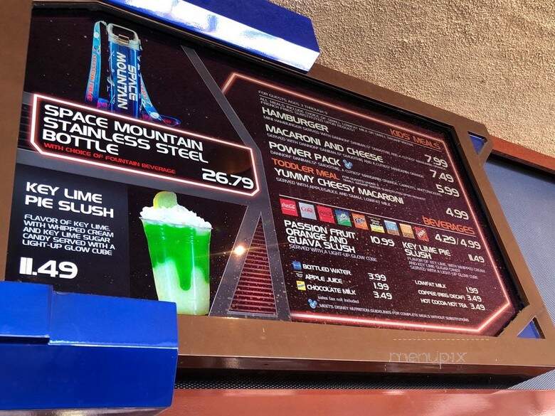 Galactic Grill - Anaheim, CA menu_pic