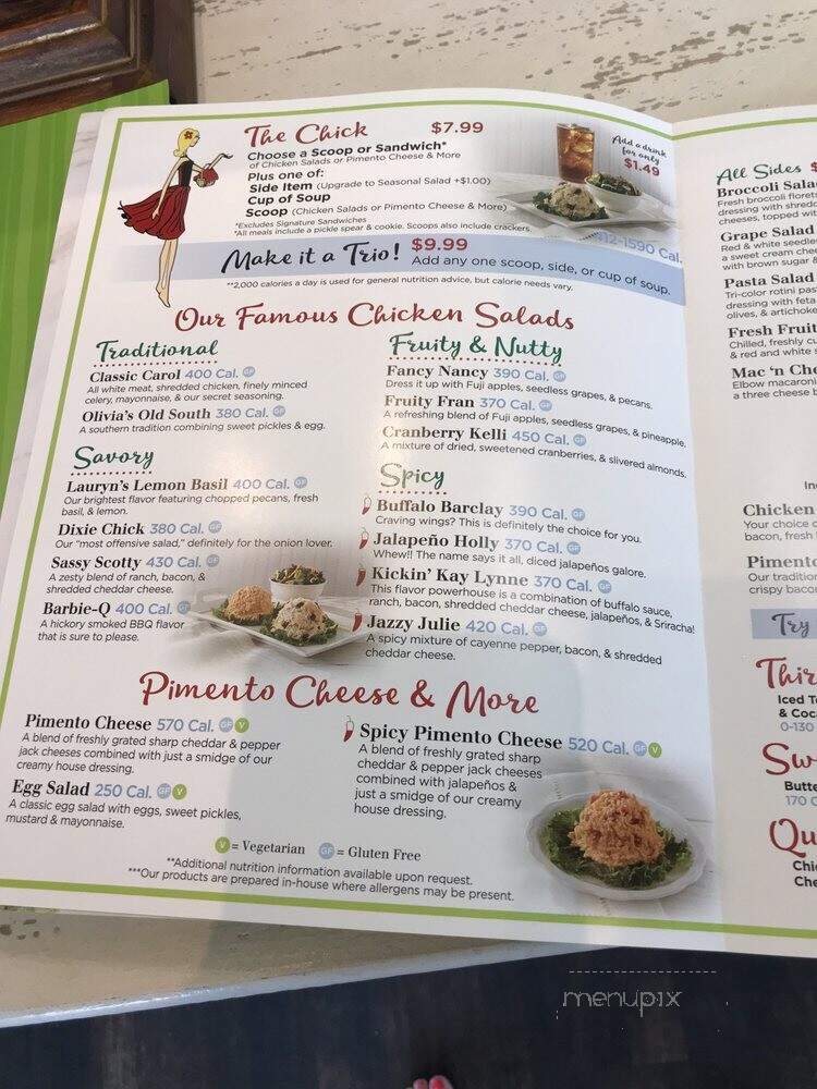 Chicken Salad Chick - Port Orange, FL menu_pic
