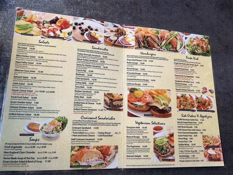 Nano Cafe - Sierra Madre, CA menu_pic