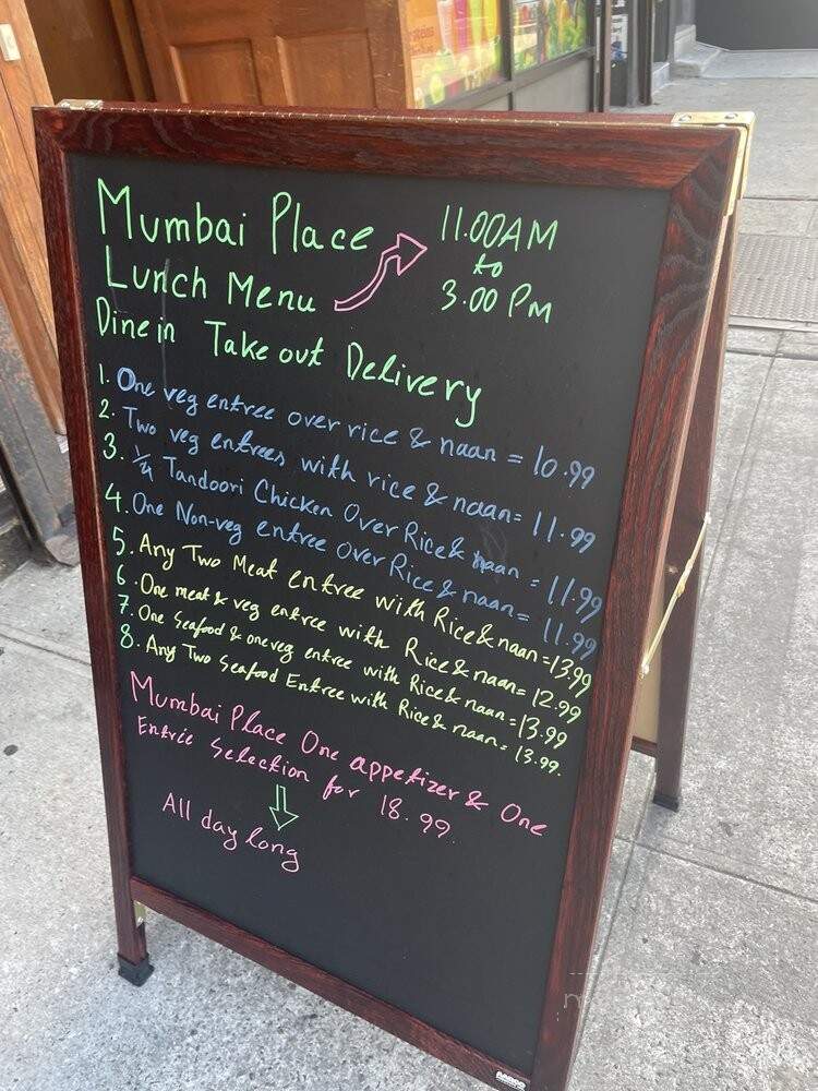 Mumbai Place - Brooklyn, NY menu_pic