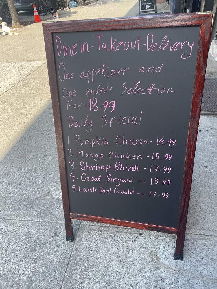 Mumbai Place - Brooklyn, NY menu_pic