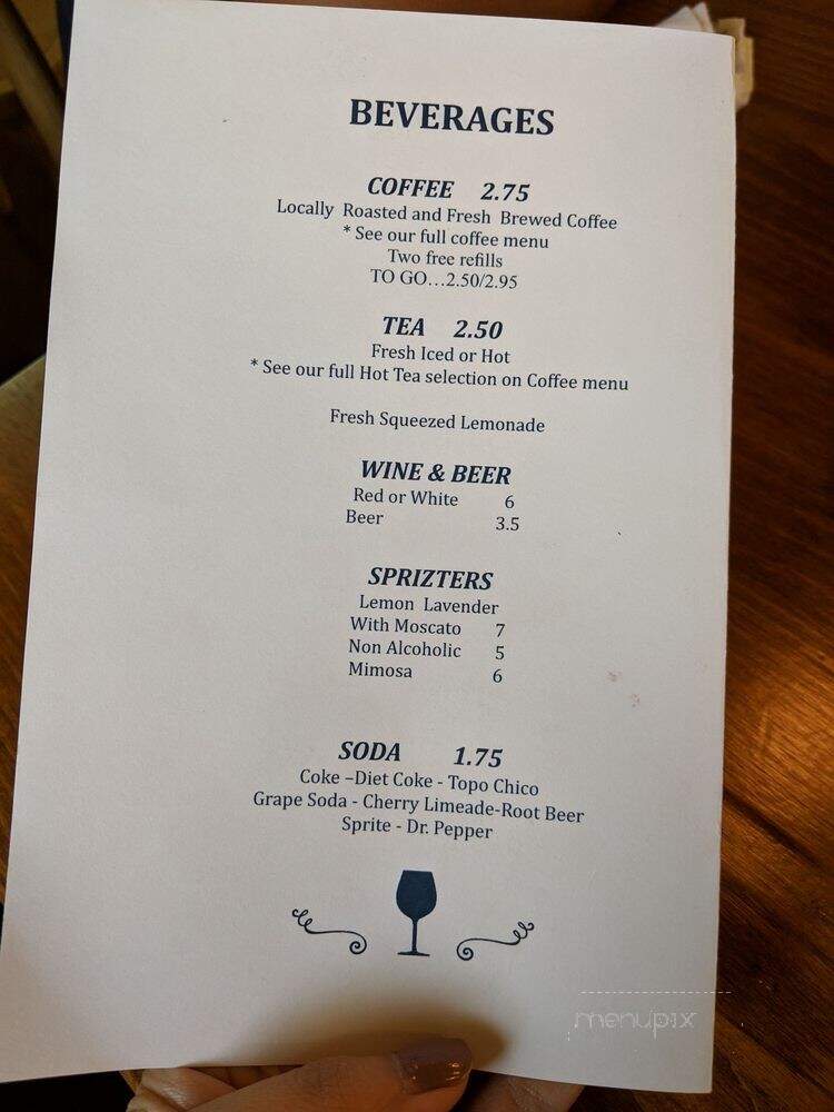290 From The Ground Up - Brenham, TX menu_pic