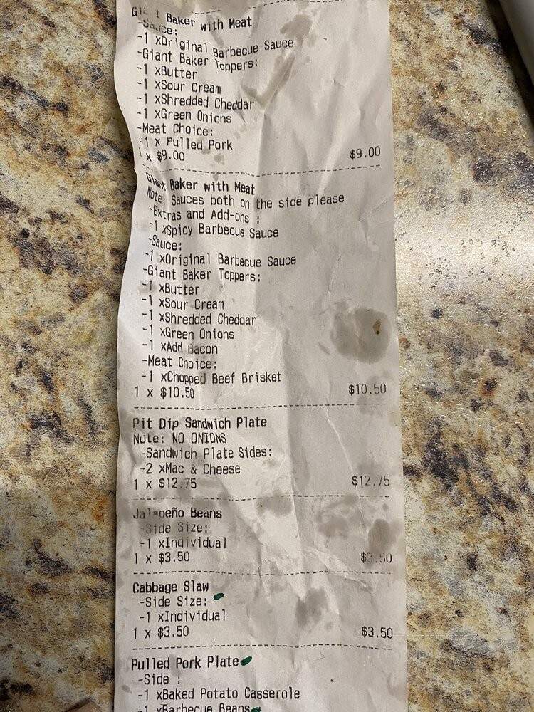 Dickey's Barbecue Pit - Hanover, PA menu_pic