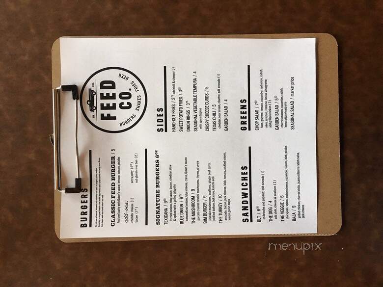 Feed Co. Burgers - Seattle, WA