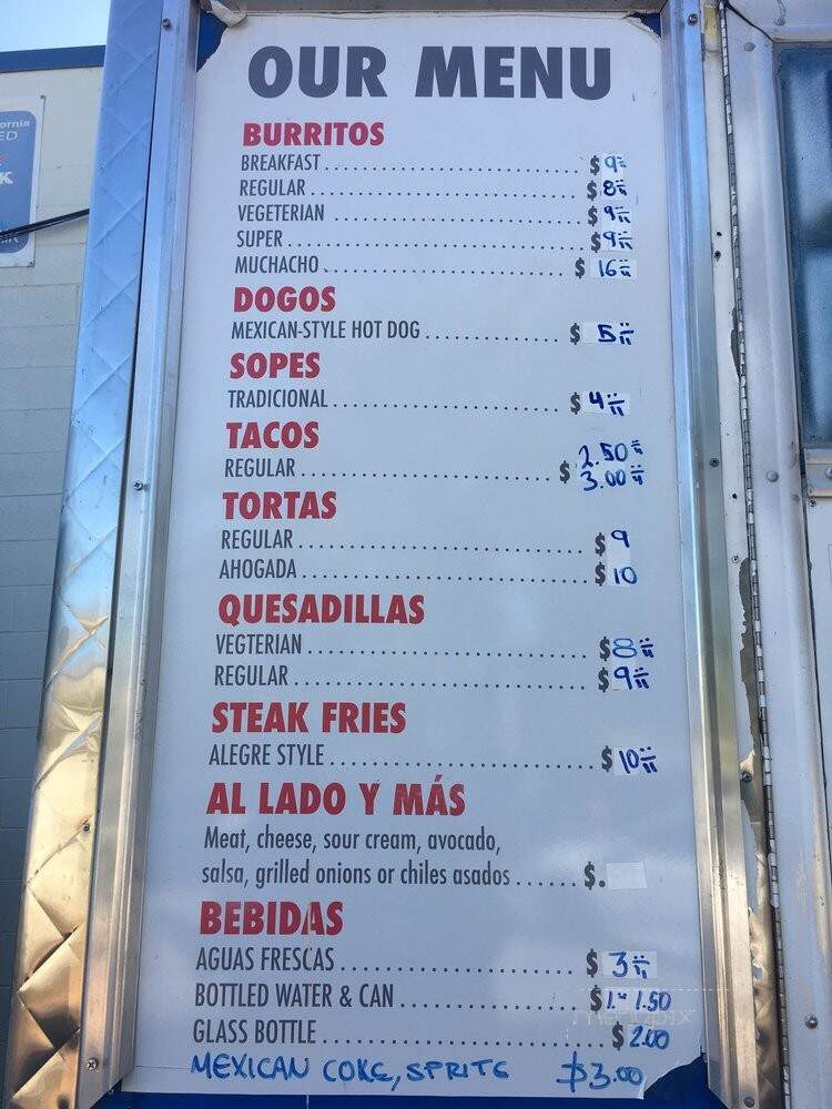 Tacos El Muchacho Alegre - Napa, CA