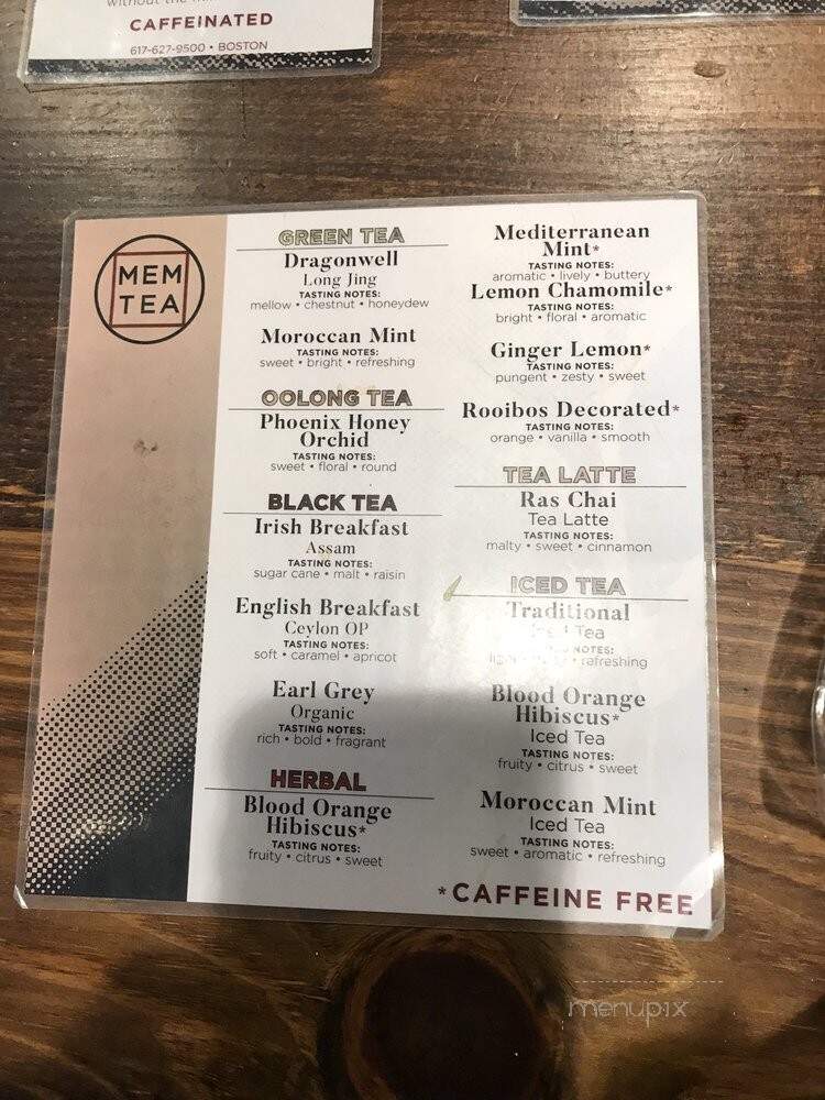 Bolton Bean - Bolton, MA menu_pic