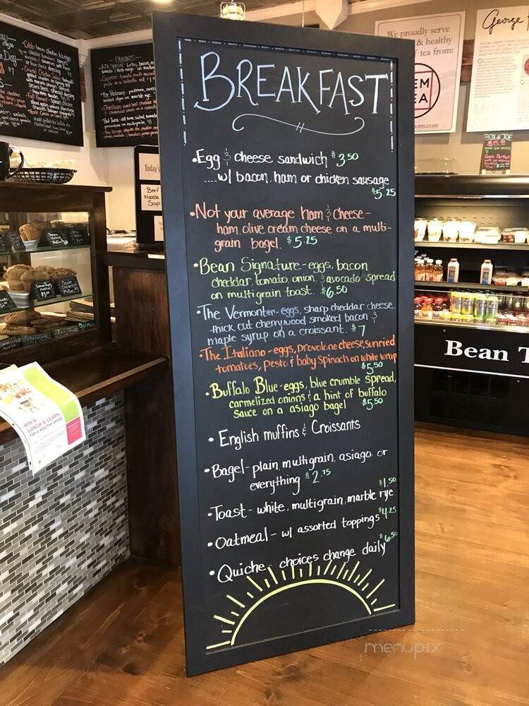 Bolton Bean - Bolton, MA menu_pic