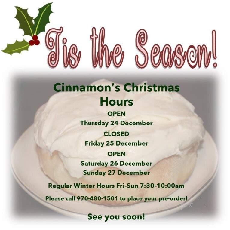 Cinnamon's Bakery - Estes Park, CO