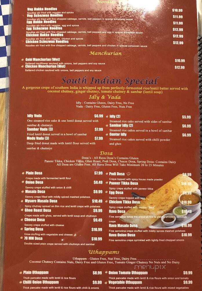 Bawarchi Biryani Point - Fort Collins, CO menu_pic