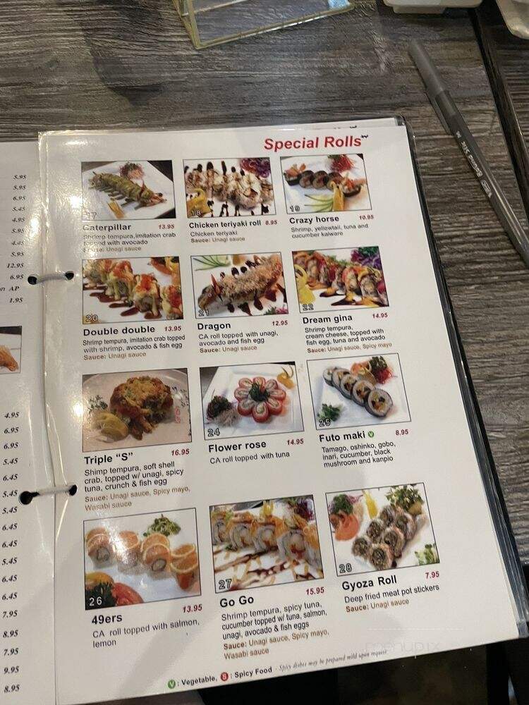Kansai - Concord, CA menu_pic