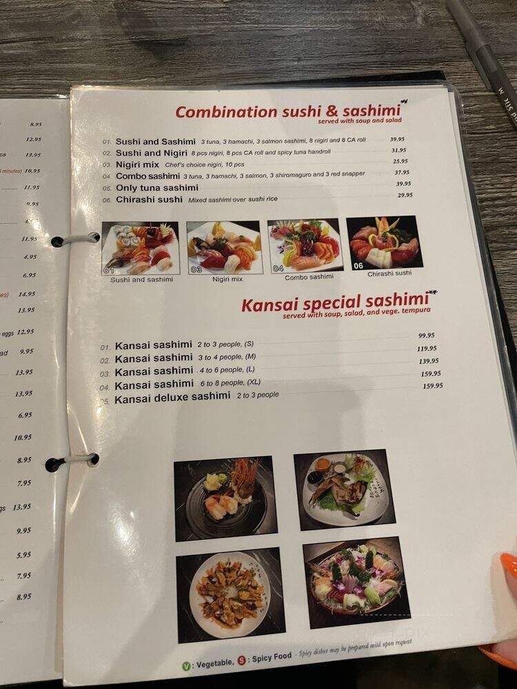 Kansai - Concord, CA menu_pic