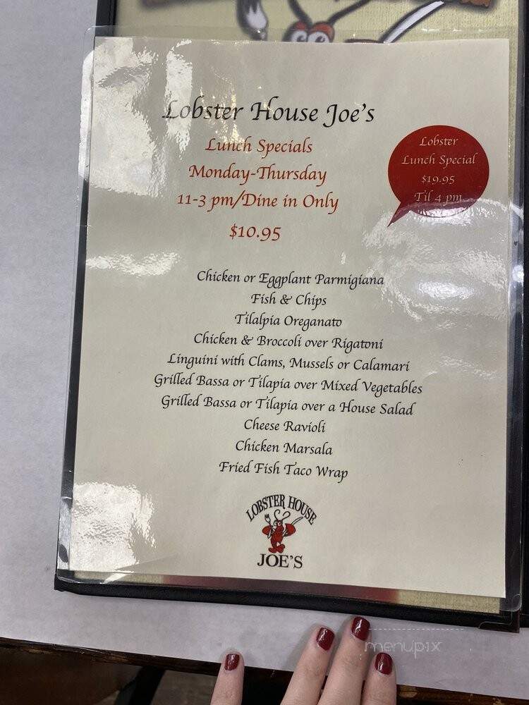 Lobster House Joe's - Staten Island, NY menu_pic