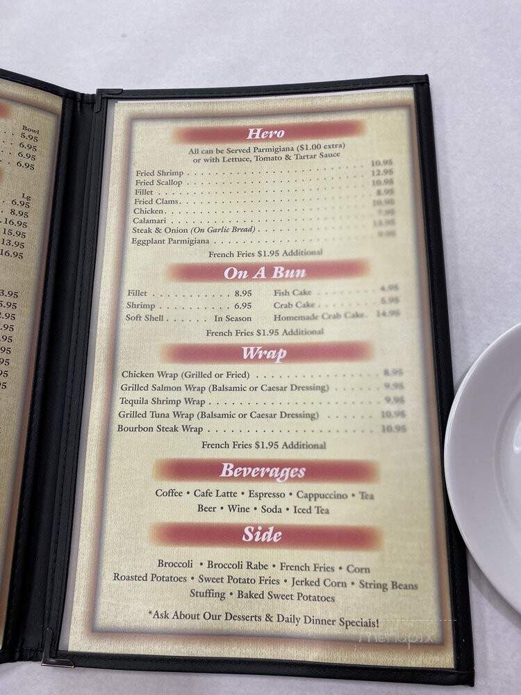 Lobster House Joe's - Staten Island, NY menu_pic